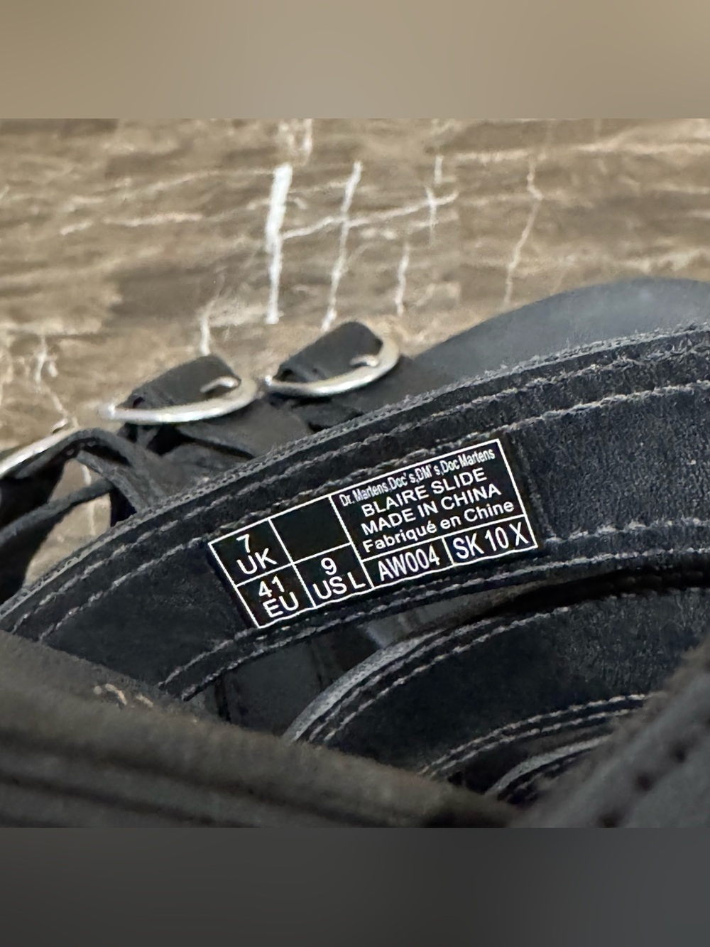 Dr. Martens Blaire Slide Leather Sandals - Picture 7 of 9